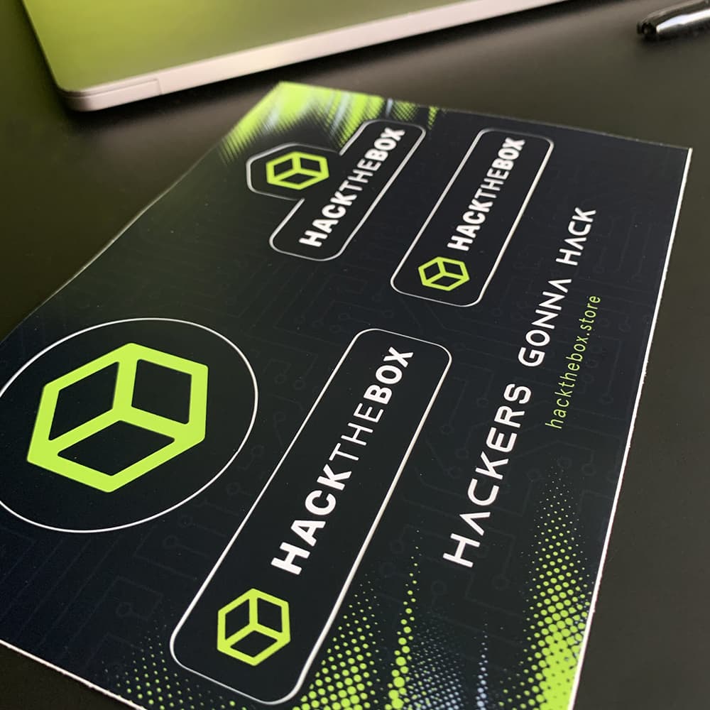 4x Hack The Box Sticker Sheet - Image 4