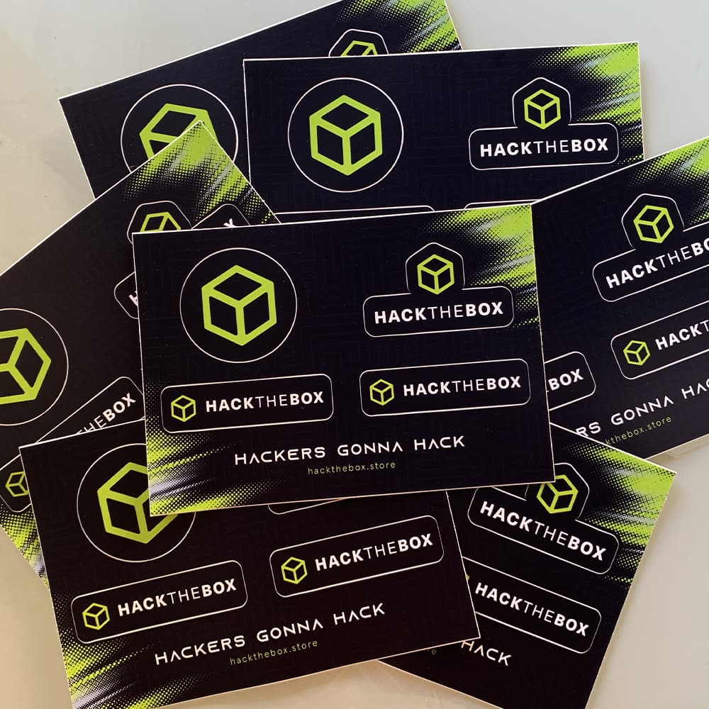 4x Hack The Box Sticker Sheet - Image 6