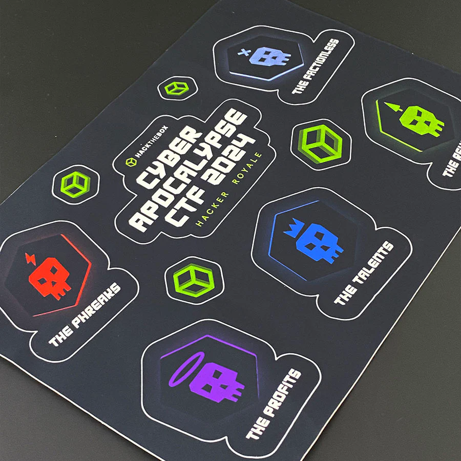 Cyber Apocalypse 2024 Sticker Sheet - Image 2