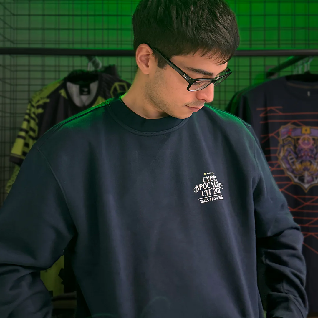 Cyber Apocalypse 2025 Sweater- The Dragon’s Wrath - Image 2