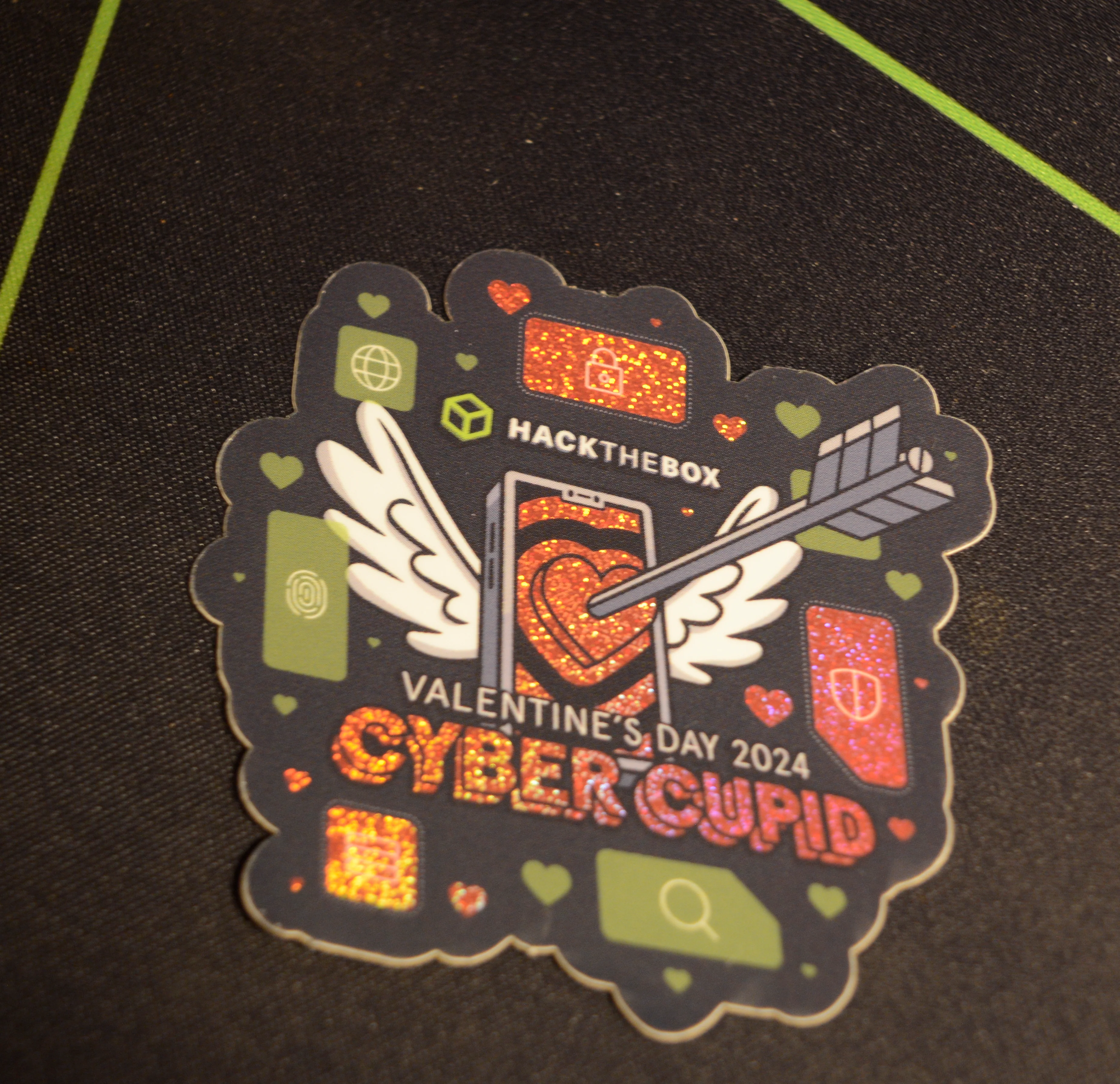 Limited Edition Cyber Cupid Sticker 2024 - Image 3