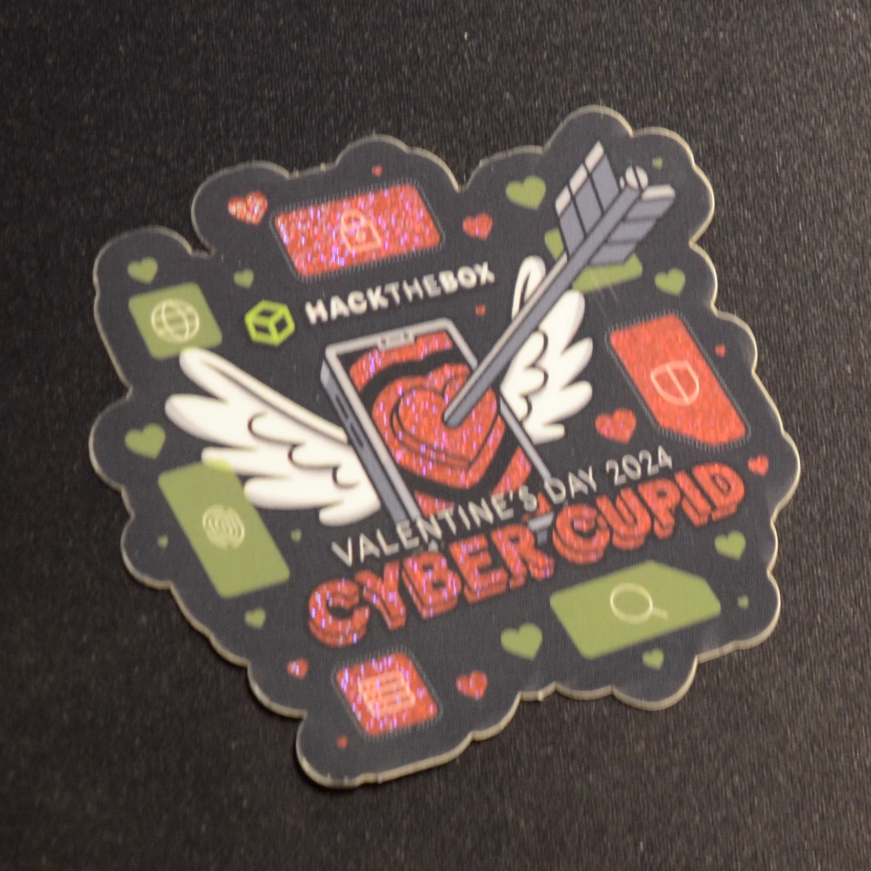 Limited Edition Cyber Cupid Sticker 2024 - Image 4