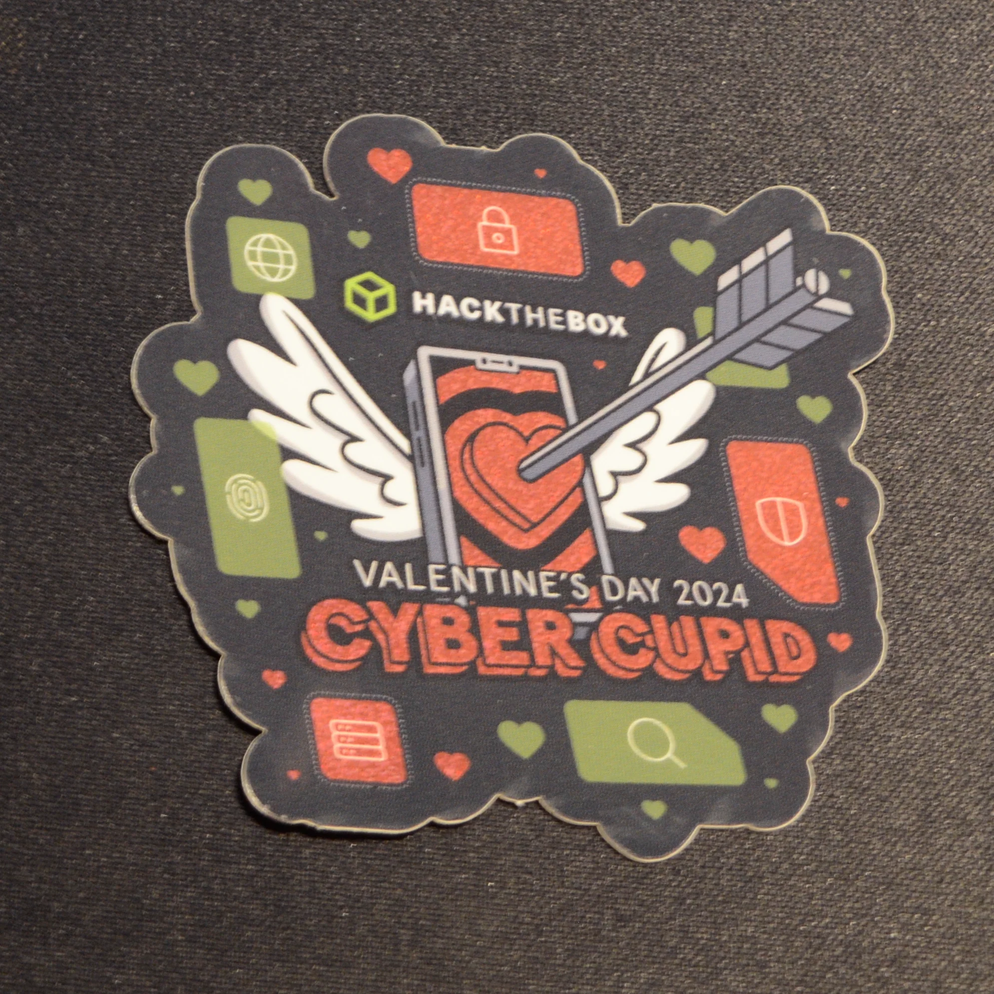 Limited Edition Cyber Cupid Sticker 2024 - Image 5