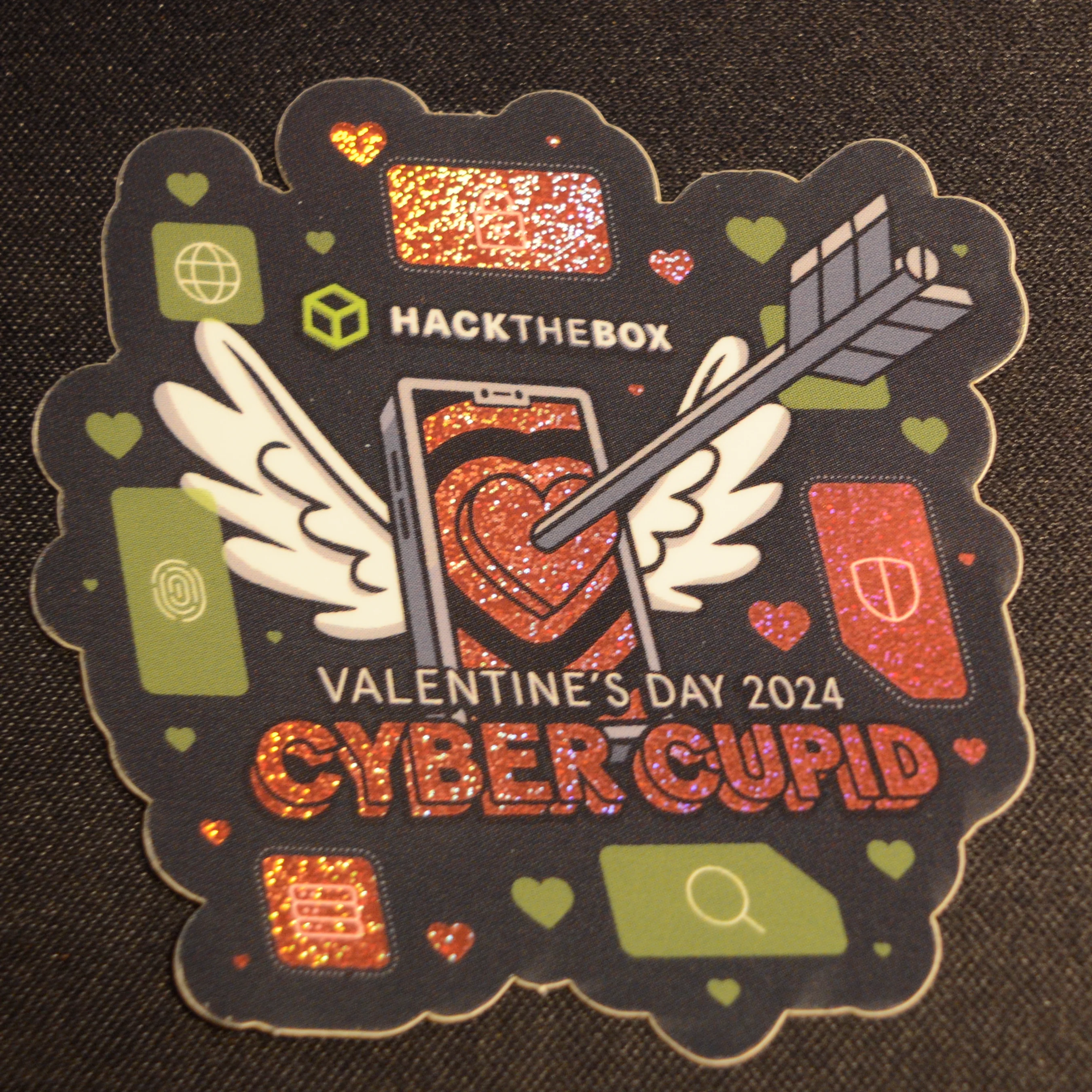 Limited Edition Cyber Cupid Sticker 2024 - Image 6