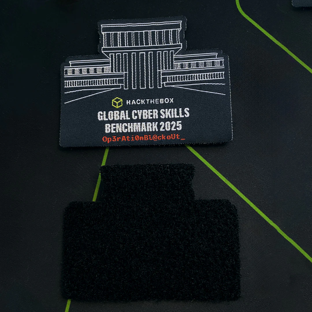 Global Cyber Skills Benchmark 2025 Embroidered Patch - Image 2