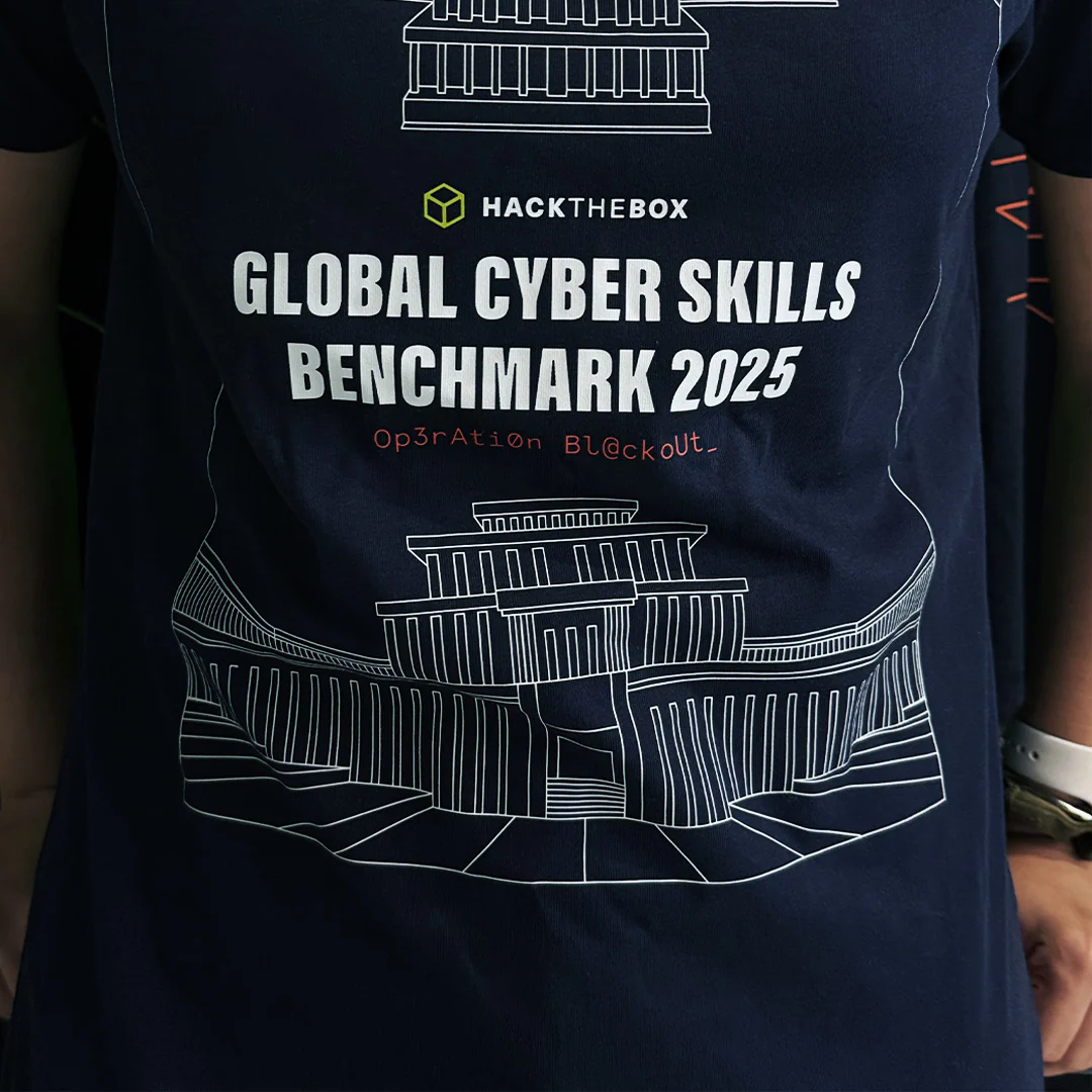 Global Cyber Skills Benchmark 2025 T-Shirt - Image 2