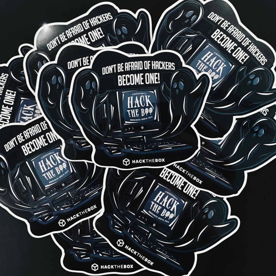 Limited Edition Hack The Boo Sticker - Image 3