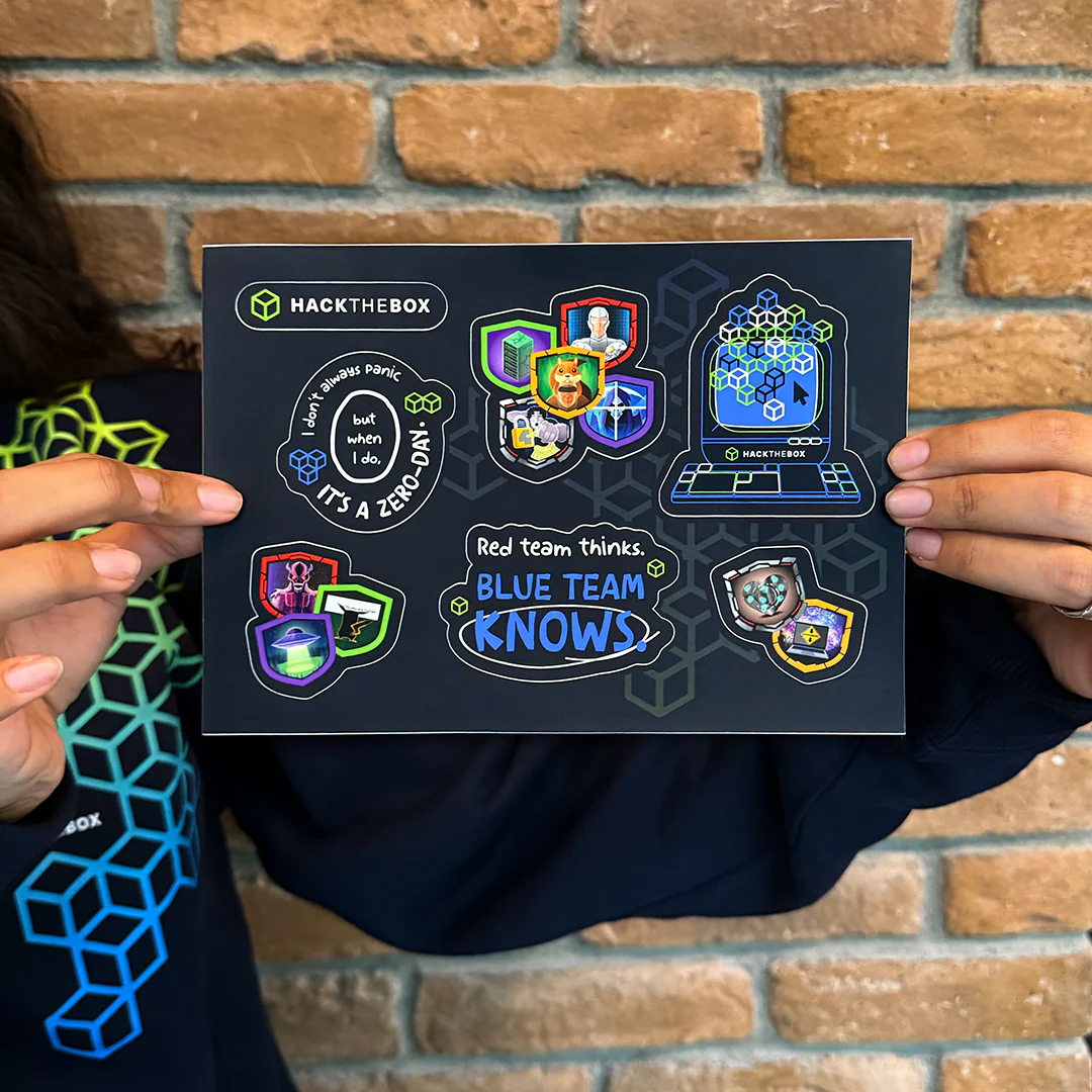 Hack The Box Blue Team Sticker Sheet - Image 3