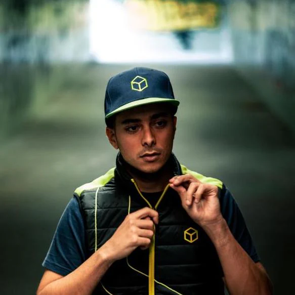 Hack The Box Cap - Green & Straight Visor - Image 7
