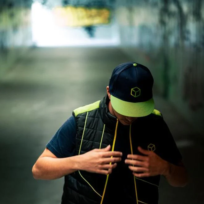 Hack The Box Cap - Green & Straight Visor - Image 8