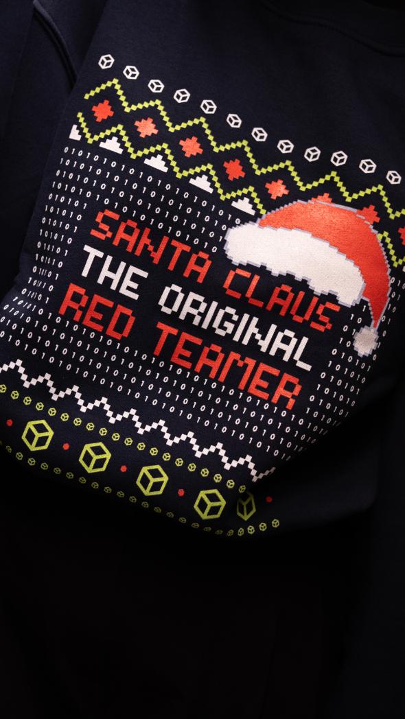Hack The Box Festive Sweater - Santa Claus: The Original Red Teamer - Image 3