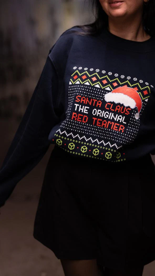 Hack The Box Festive Sweater - Santa Claus: The Original Red Teamer - Image 4