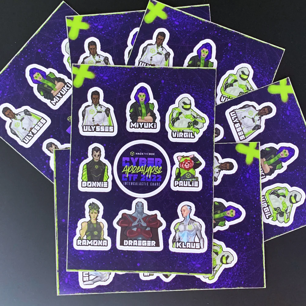 Limited Edition Stickers | Cyber Apocalypse 2022 - Image 2