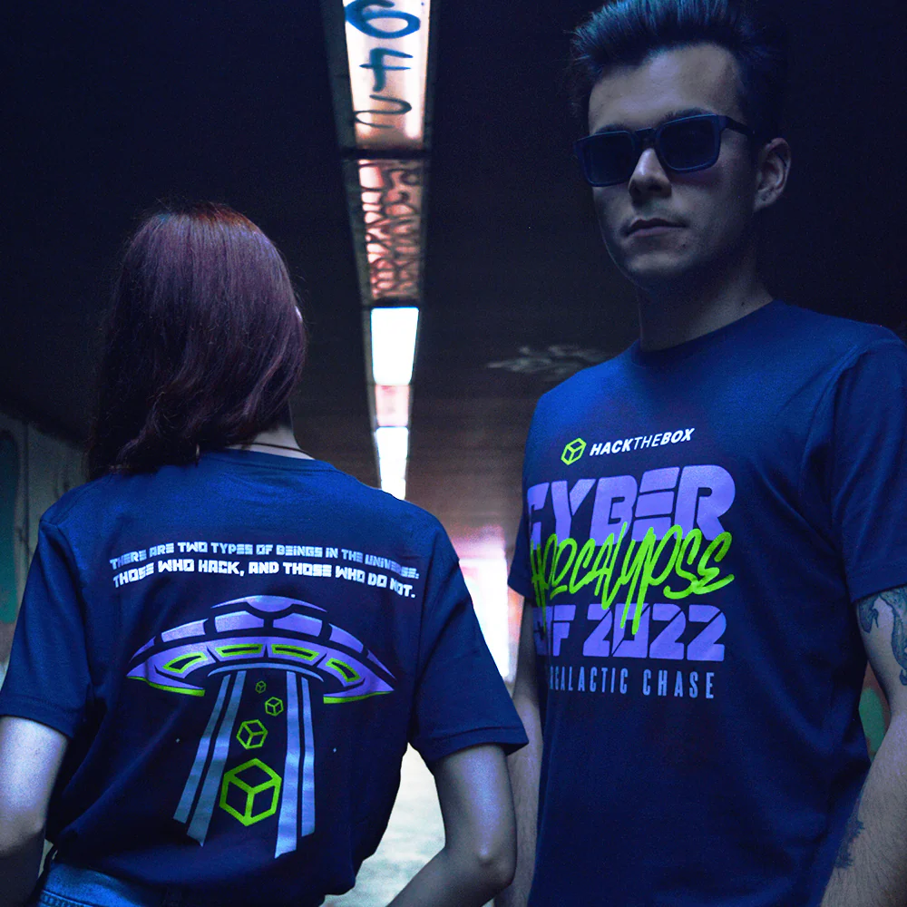 Limited Edition T-Shirt | Cyber Apocalypse 2022: Intergalactic Chase - Image 2