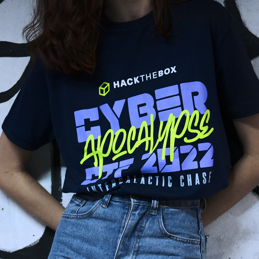 Limited Edition T-Shirt | Cyber Apocalypse 2022: Intergalactic Chase - Image 3