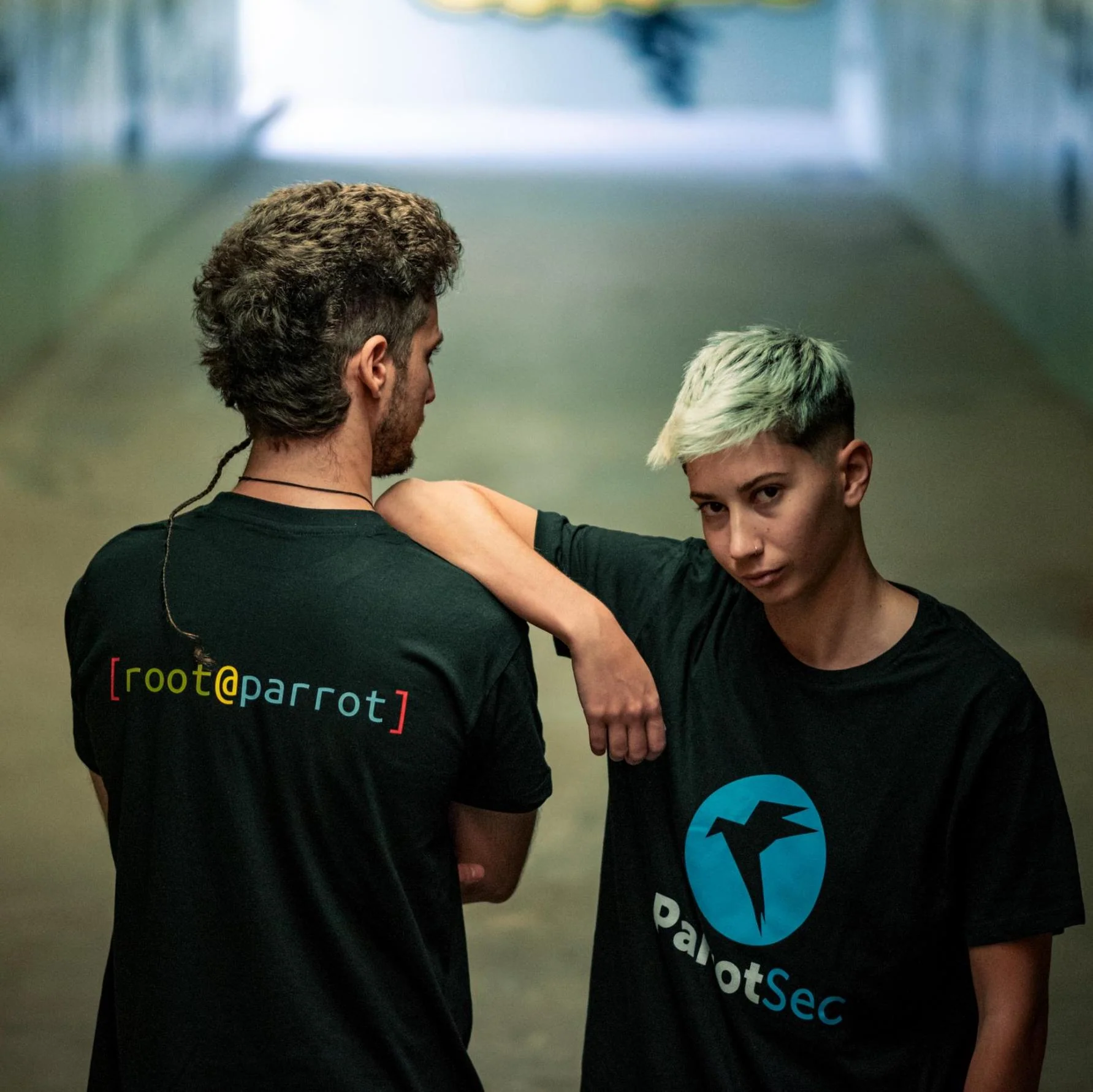 ParrotSec Root User T-Shirt - Image 2