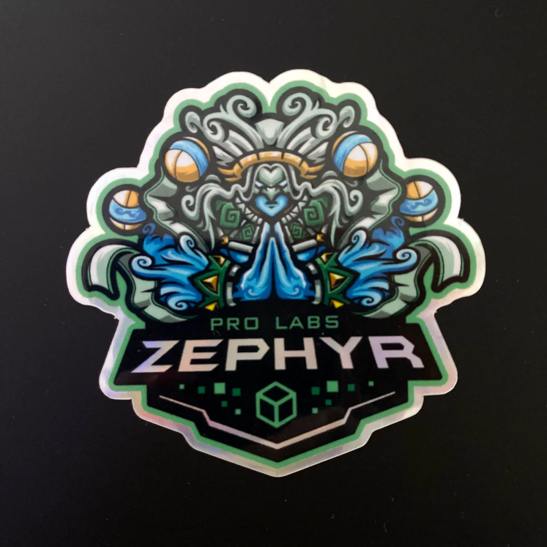 Pro Lab Zephyr Holo Sticker - Image 3